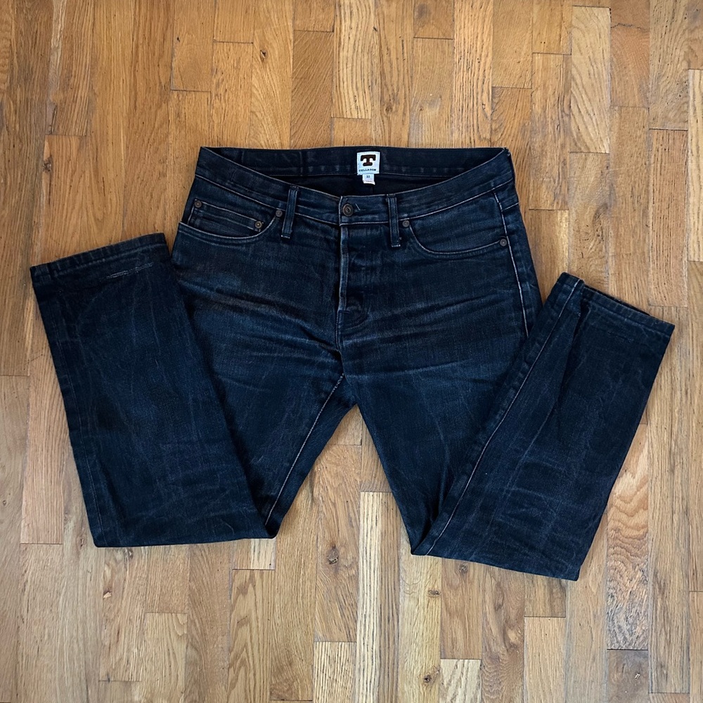 TELLASON LADBROKE GROVE SLIM TAPERED 13.5 OZ. JEANS